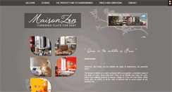 Desktop Screenshot of maisonzen.com